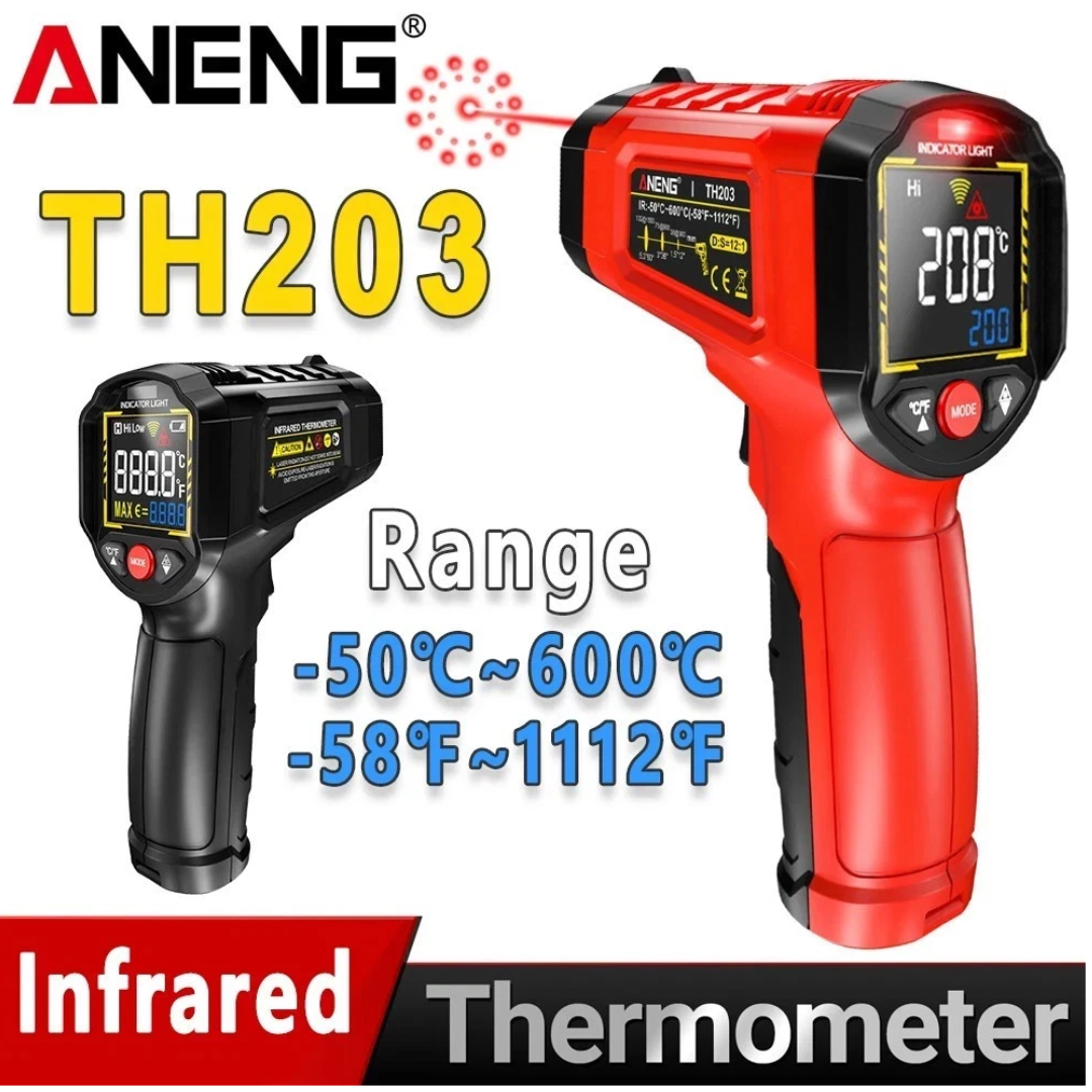 Infrared Thermometer LCD Digital Non-contact Laser IR Temperature Gun Temp Meter