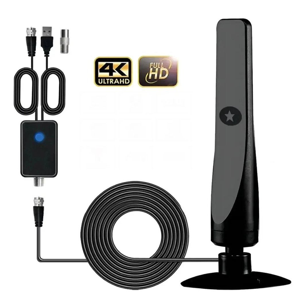 Wave Max Tv Antenna 2026, Signal Booster TL Best Quality Receiver Indoor/OutDoor
